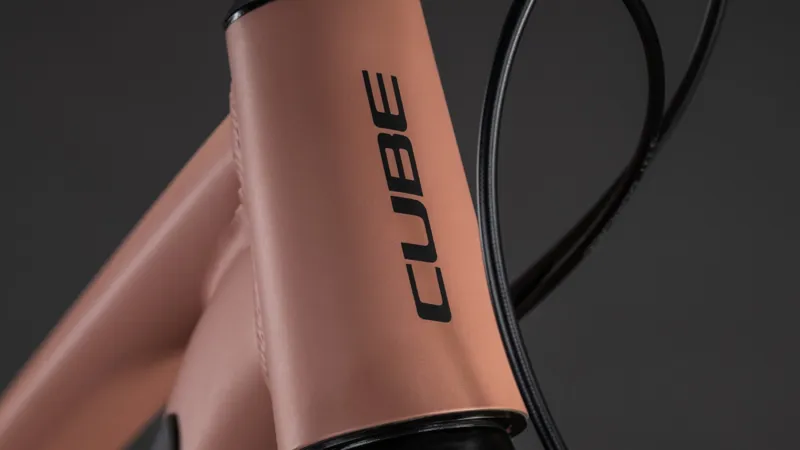 Cube Aim SLX Mountain Bike in Blush Rose/Black-6